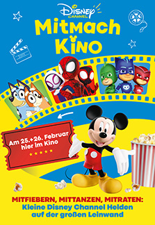 DISNEY CHANNEL MITMACHKINO 2023